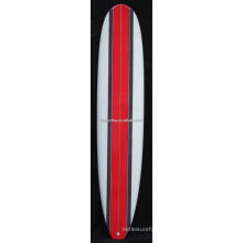 2014 High quality long fiberglass balsa wood surfboard